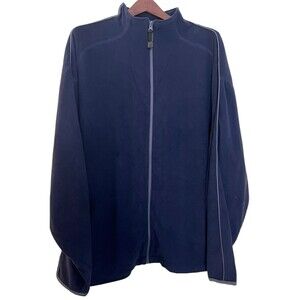 Tri-Mountain Men's Lightweight Polyknit Fleece Full Zip Jacket 3XL NWT